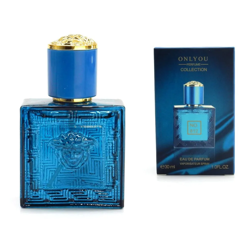 Perfumy Only You No.812 30ml EDP - Granatowy Flakon z Wzorami