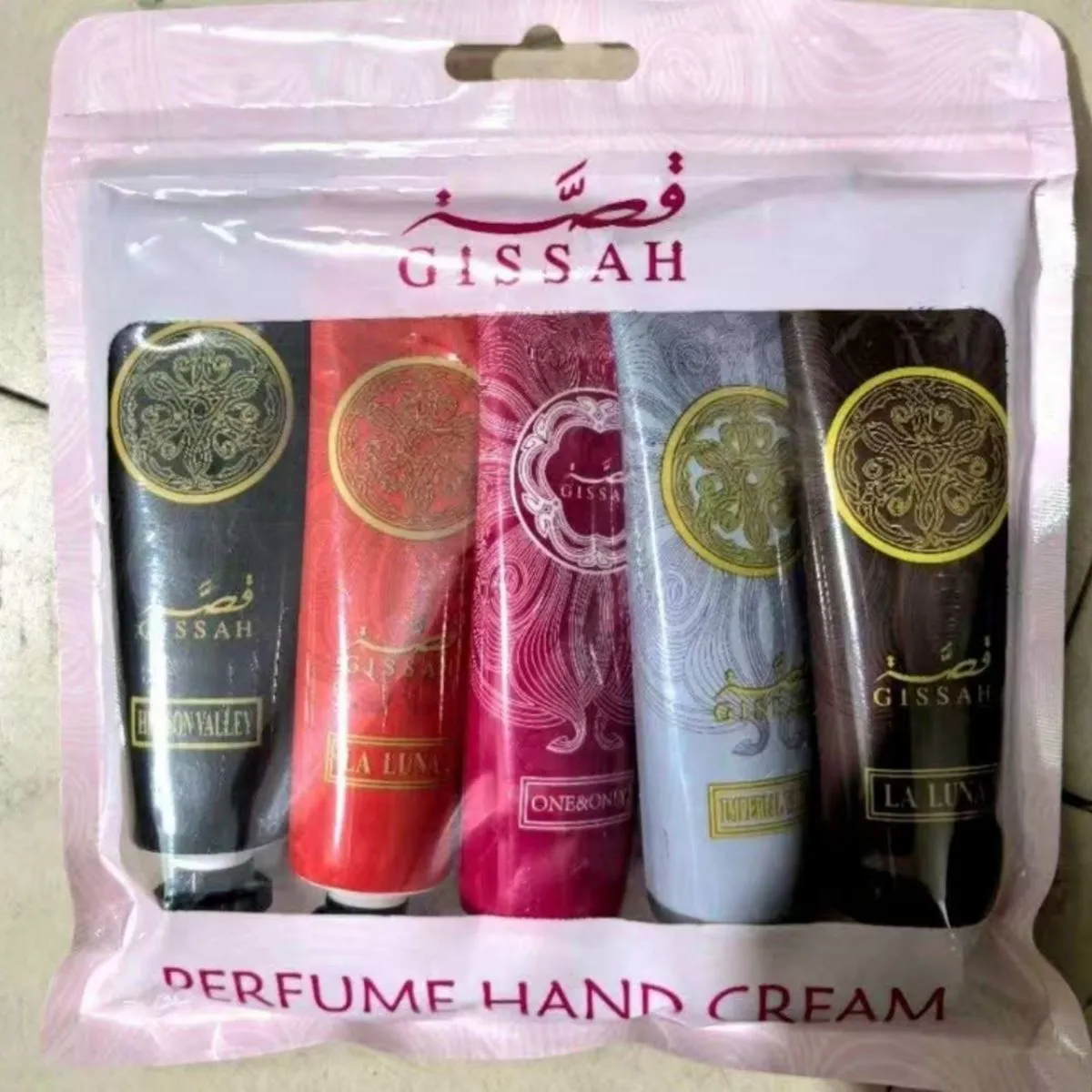 Zestaw Kremu do Rąk Perfume 5PCS GISSAH - 5 zapachów