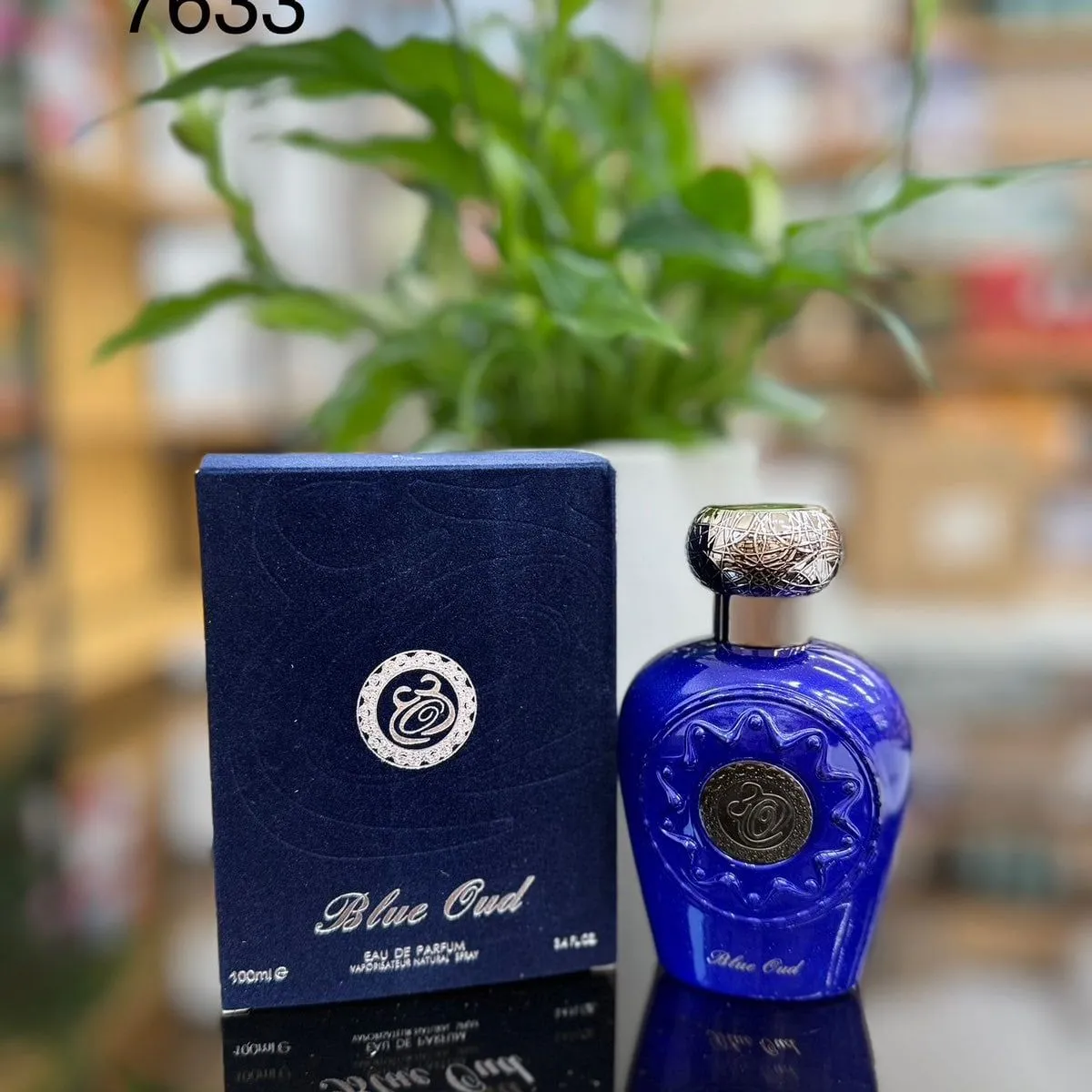 Woda perfumowana Blue Oud 100ml - granatowy flakon z dekantem