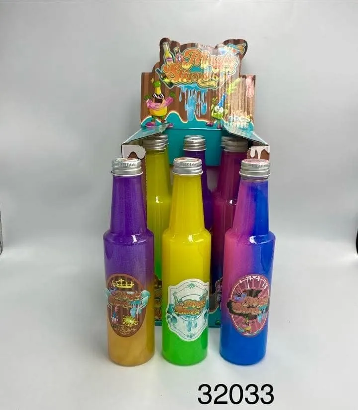 Zabawki Slime Magic Slime w butelkach 12 szt. - Mix kolorów