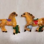 Magnetyczne figurki 3D koni na lodówkę, 30 szt.