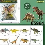 Zestaw 12 figurek dinozaurów Dinosaur 13cm 7Toys
