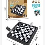 Szachy Zabawkowe Chess Game 25,5cm Klasyczna Gra Planszowa