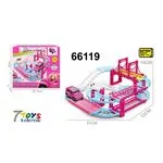 Ścieżka Elektryczna dla Dzieci Pink Track Park 38el. 31x32cm
