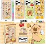 Zabawka Telefon Kapibara Interaktywny USB 16x8cm 12szt