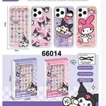 Zabawki Telefon Kuromi 16x8cm Interaktywny USB 12szt Mix