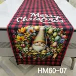 Bieżnik świąteczny 60x120cm gnome Merry Christmas