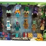 Magnetyczny Zestaw Figurek Minecraft 12 szt. 6+ NO4028