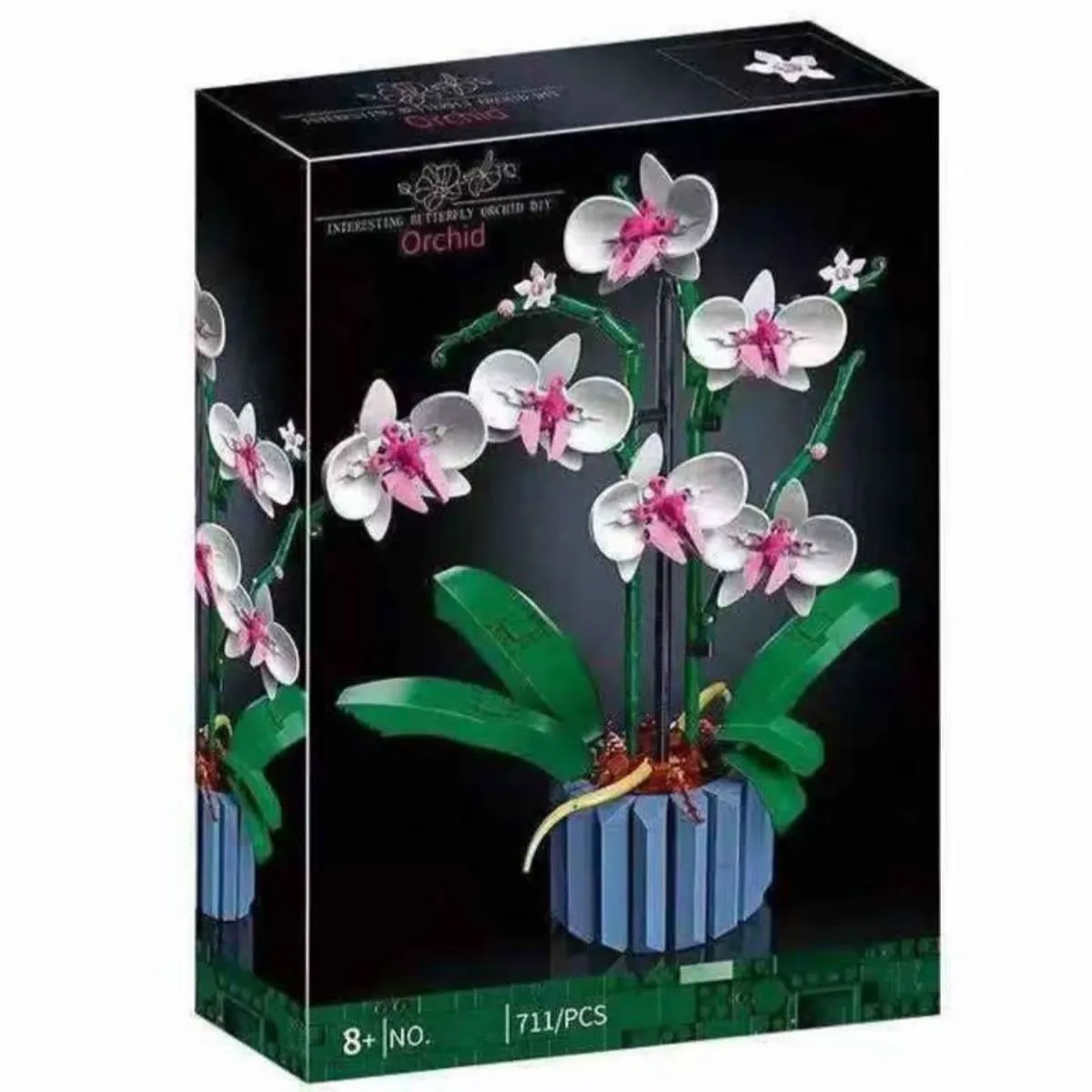 Klocki Kwiaty Orchidea 711PCS 8+