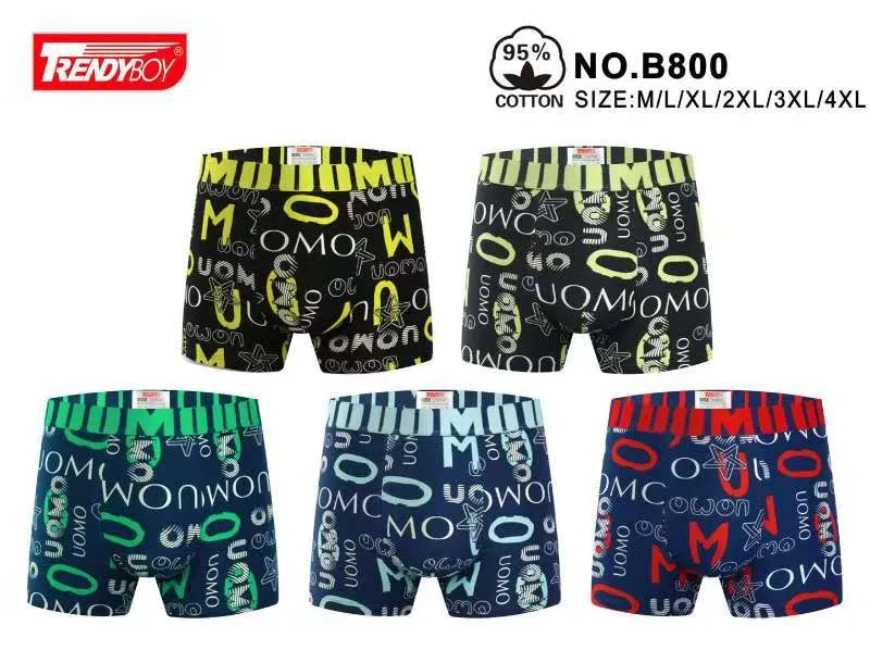 Bokserki męskie TrendyBoy M-4XL 95% bawełna