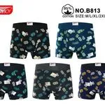 Bokserki męskie TrendyBoy M-4XL wzór kostki do gry
