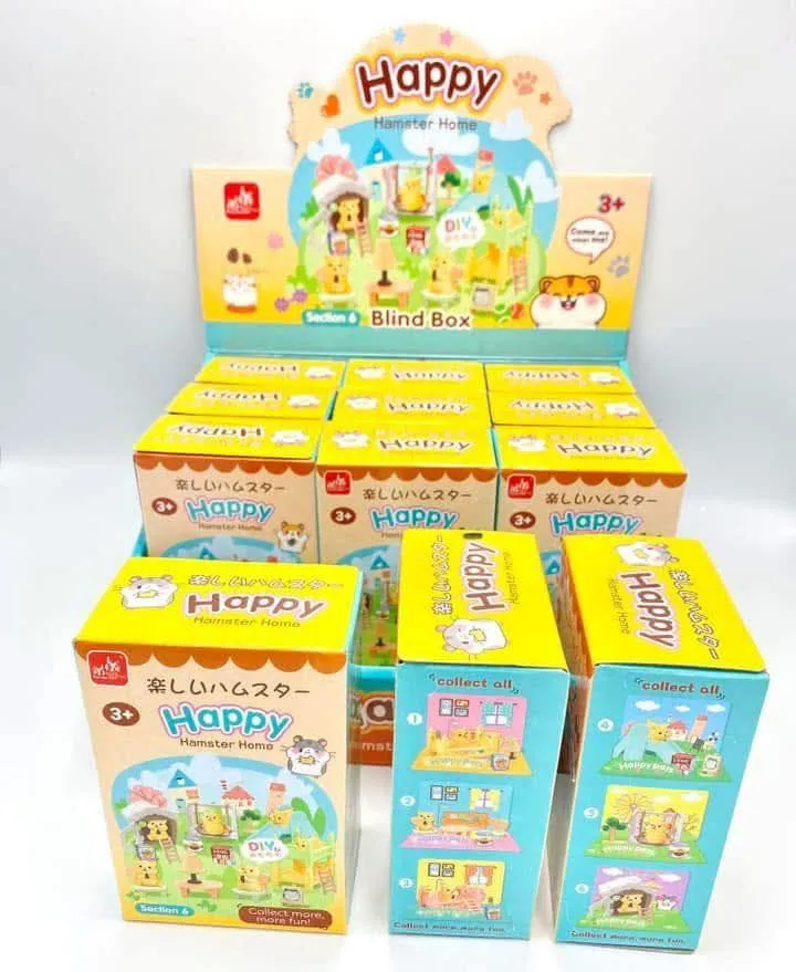 Zabawki Blind Box Happy Monster Home 3+