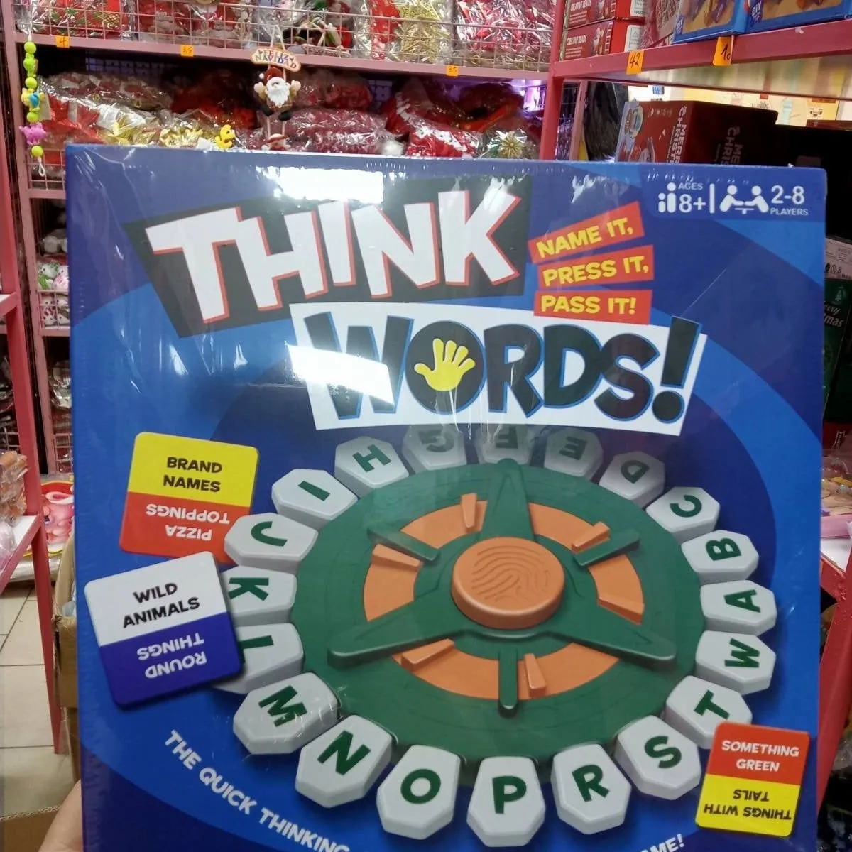 Think Words - gra logiczna z obracanym kołem liter