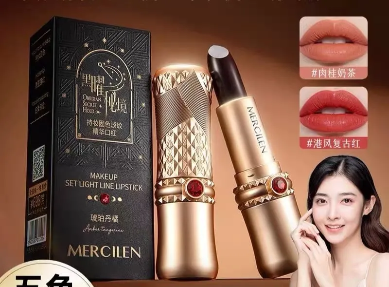Mercilenlen Set Light Lipstick Kolor Light