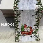 Bieżnik 40x90cm świąteczny HM60-09 z elfem i ciężarówką