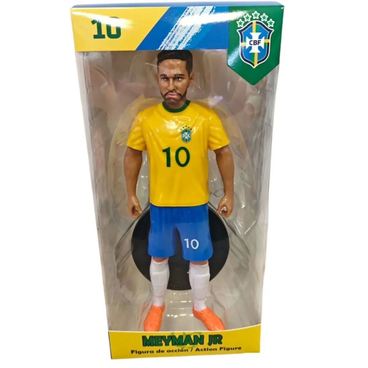 Figurka Akcji Neymar Jr 10 Brazylia Żółta Niebieska