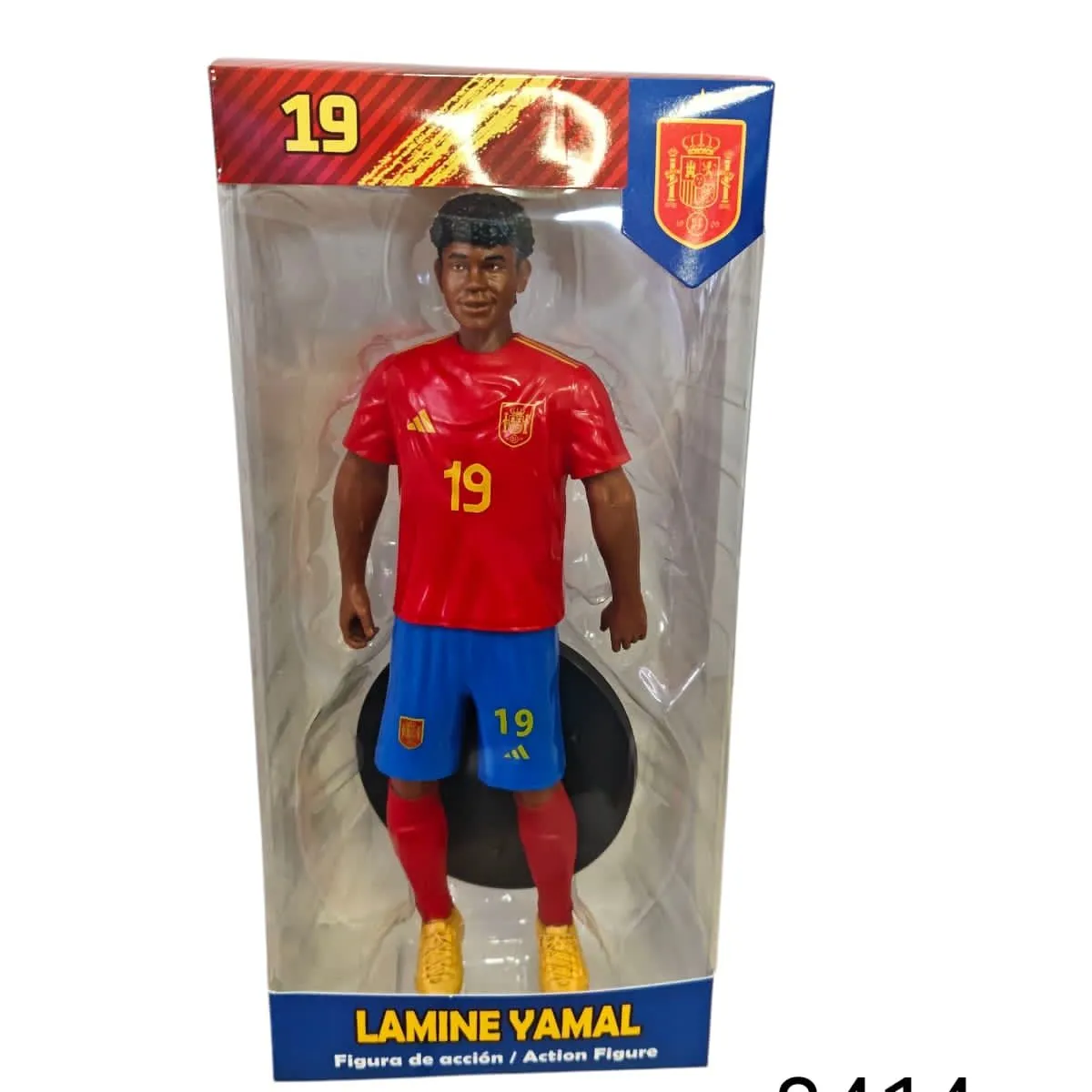Figurka piłkarza Lamine Yamal Hiszpania nr 19
