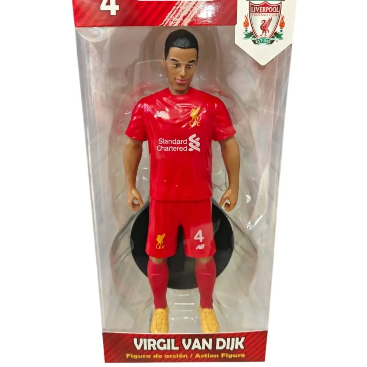 Figurka Virgil van Dijk Liverpool FC nr 4