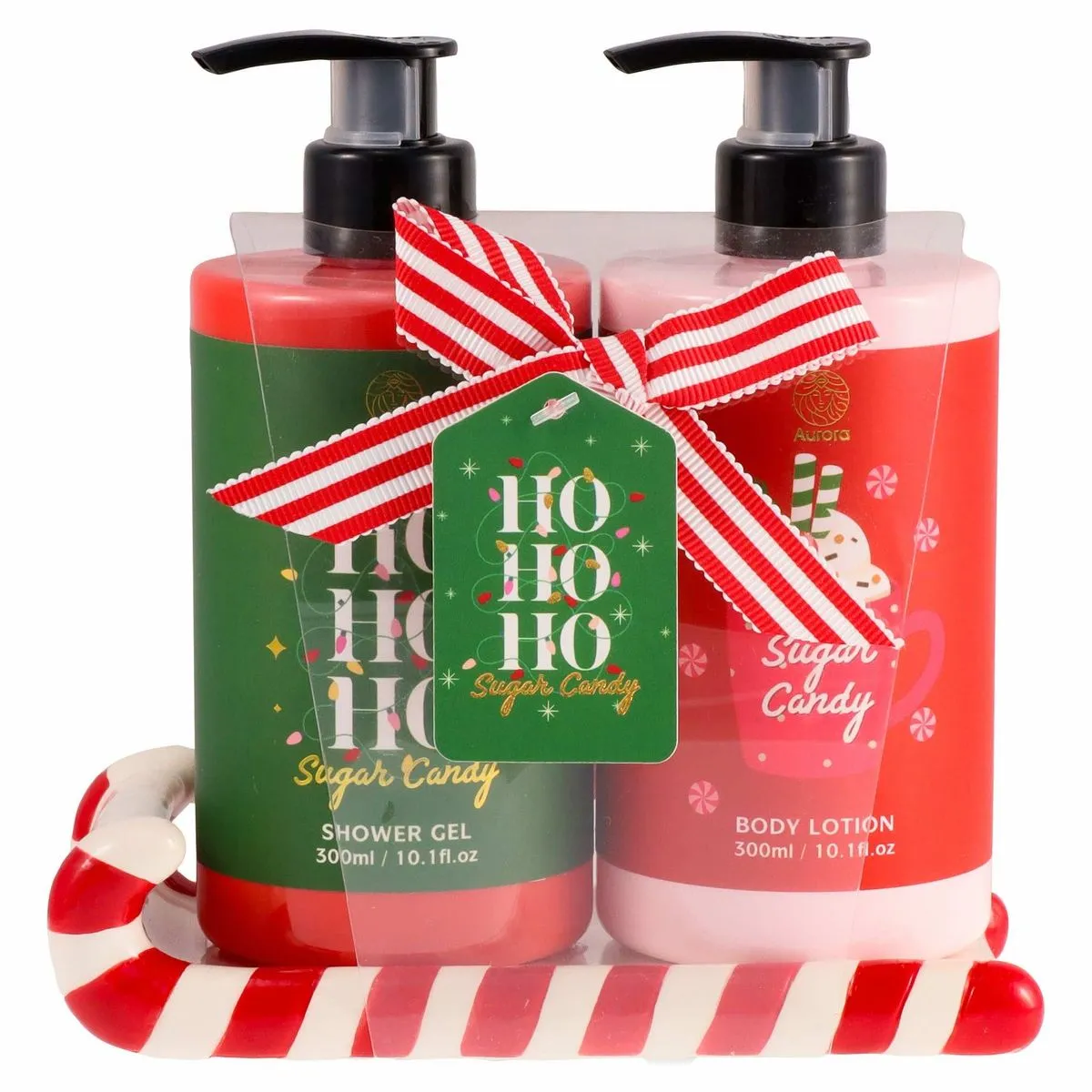 Zestaw prezentowy Ho Ho Ho Sugar Candy Żel + Lotion 2x300ml