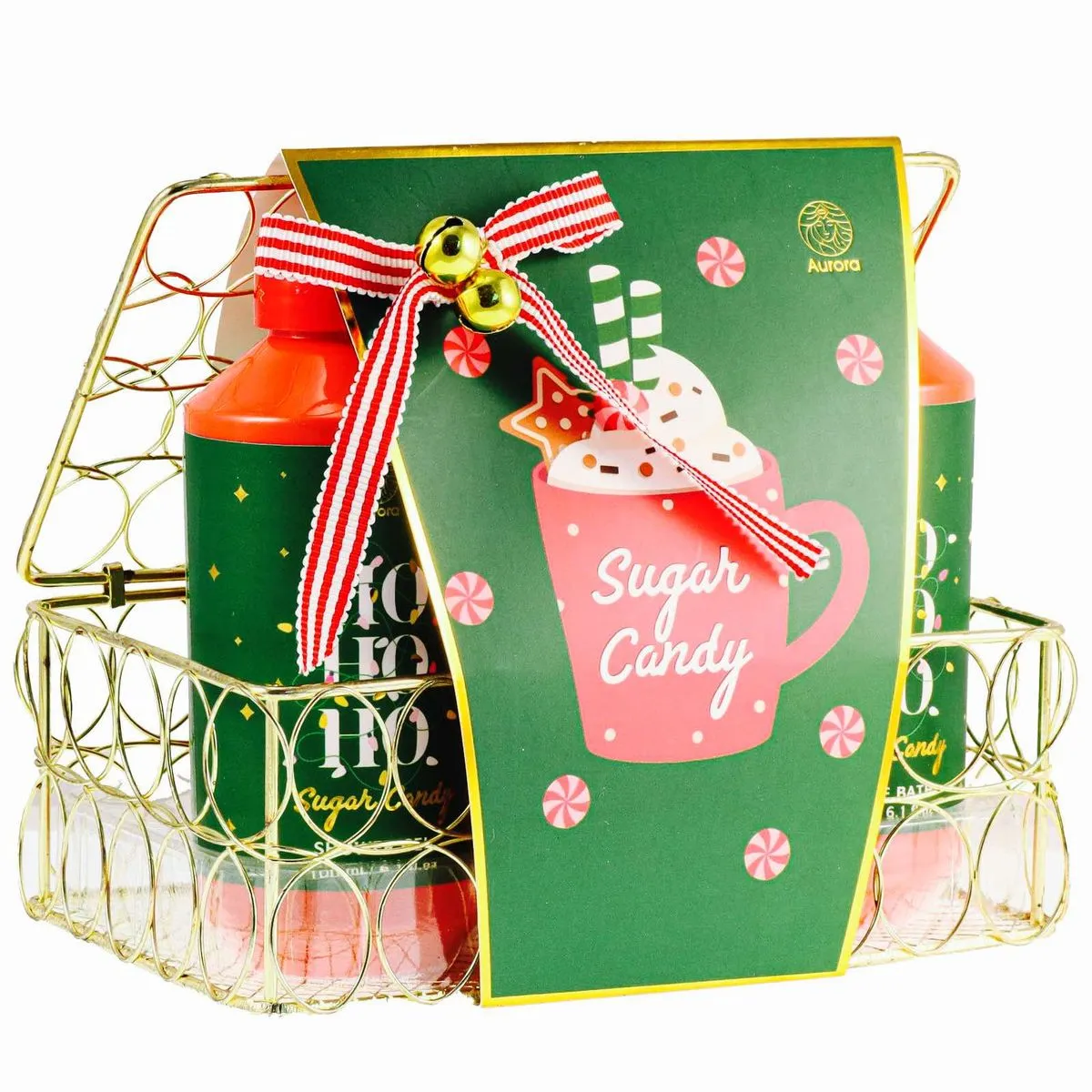 Zestaw Prezent Ho Ho Ho Sugar Candy Aurora 2x butelka