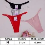 Stringi damskie Love Magnolia Q8505 M/L czarny/biały/czerwony/różowy