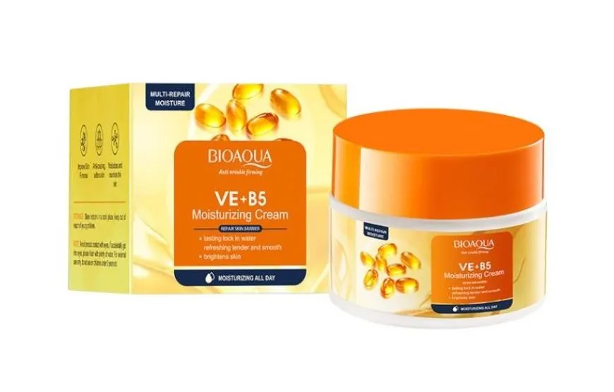 Bioaqua VE-B5 Krem nawilżający do twarzy 50g