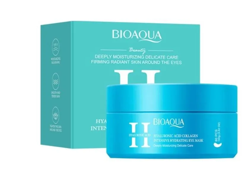 BIOAQUA Hyaluronic Acid Collagen Eye Mask Płatki pod Oczy
