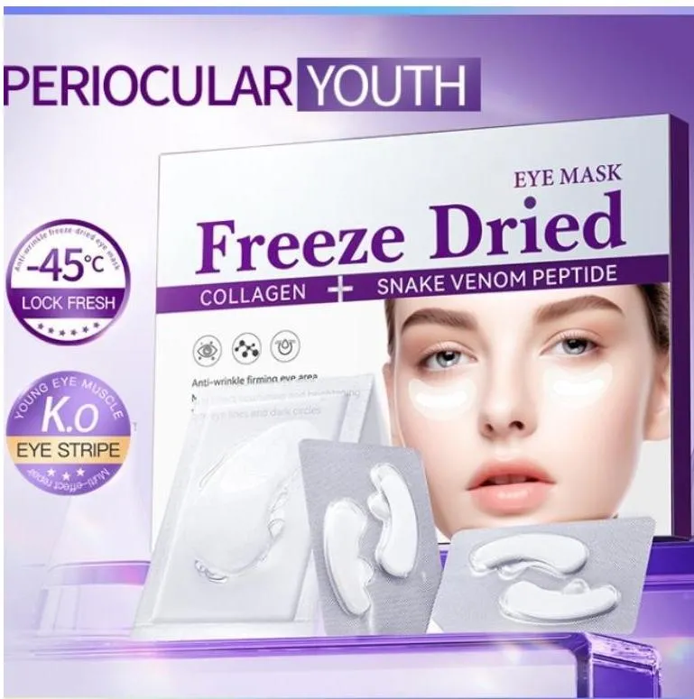 Płatki pod oczy Freeze Dried Collagen + Snake Venom Peptide