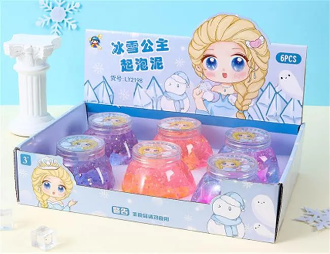 Zabawki Slime Frozen 6 szt w opakowaniu