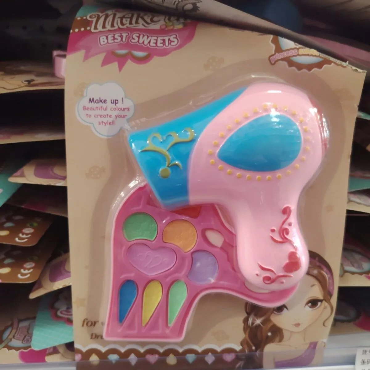 Zestaw zabawek kosmetyczka Make Up Best Sweets