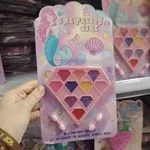 Zestaw kosmetyczki The Pretty Mermaid Girl - paleta cieni