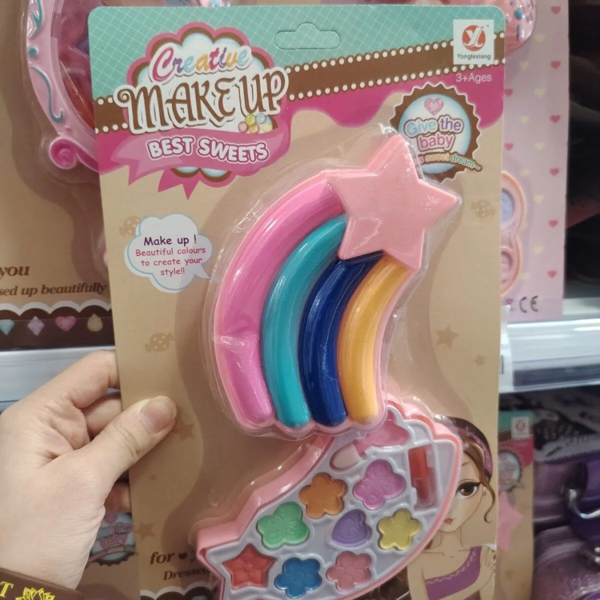 Zestaw zabawek do makijażu Creative Make-up Best Sweets