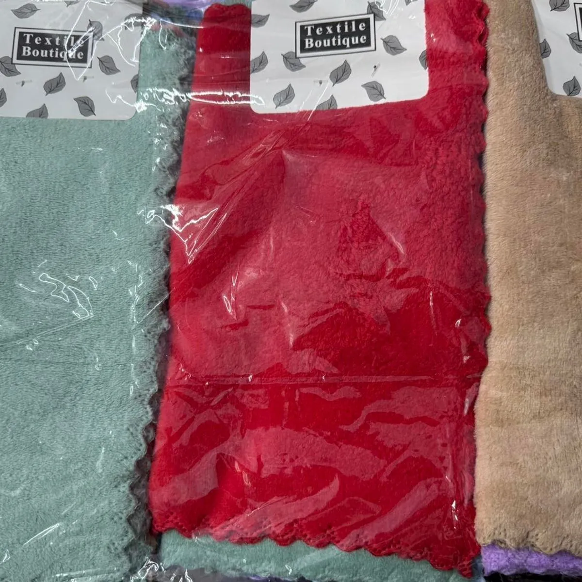 Ścierki 30/30 cm Textil Boutique, 6 szt, wielokolorowe