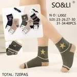 Skarpetki dla Dzieci SO&LLI wz. gwiazdki N: LJ002 27-30/31-34