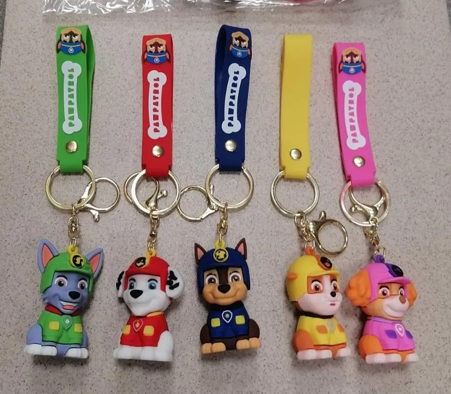 Brelok Paw Patrol Figurki 3D z Paskiem 24 szt.