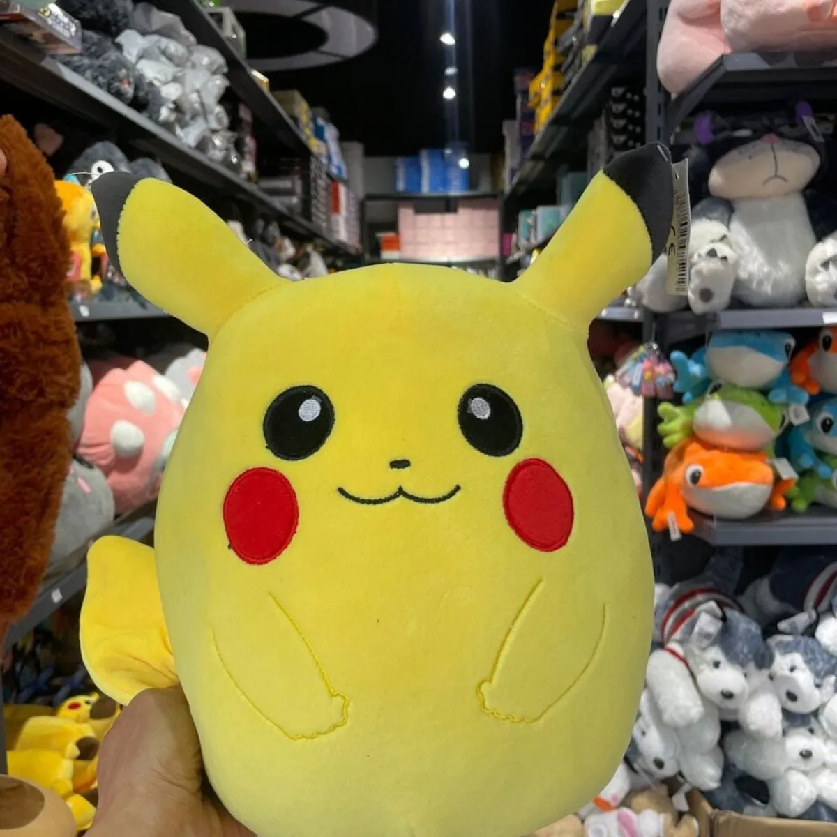 Maskotka Pluszowa Pikachu 30cm Miękki Plusz Owalny