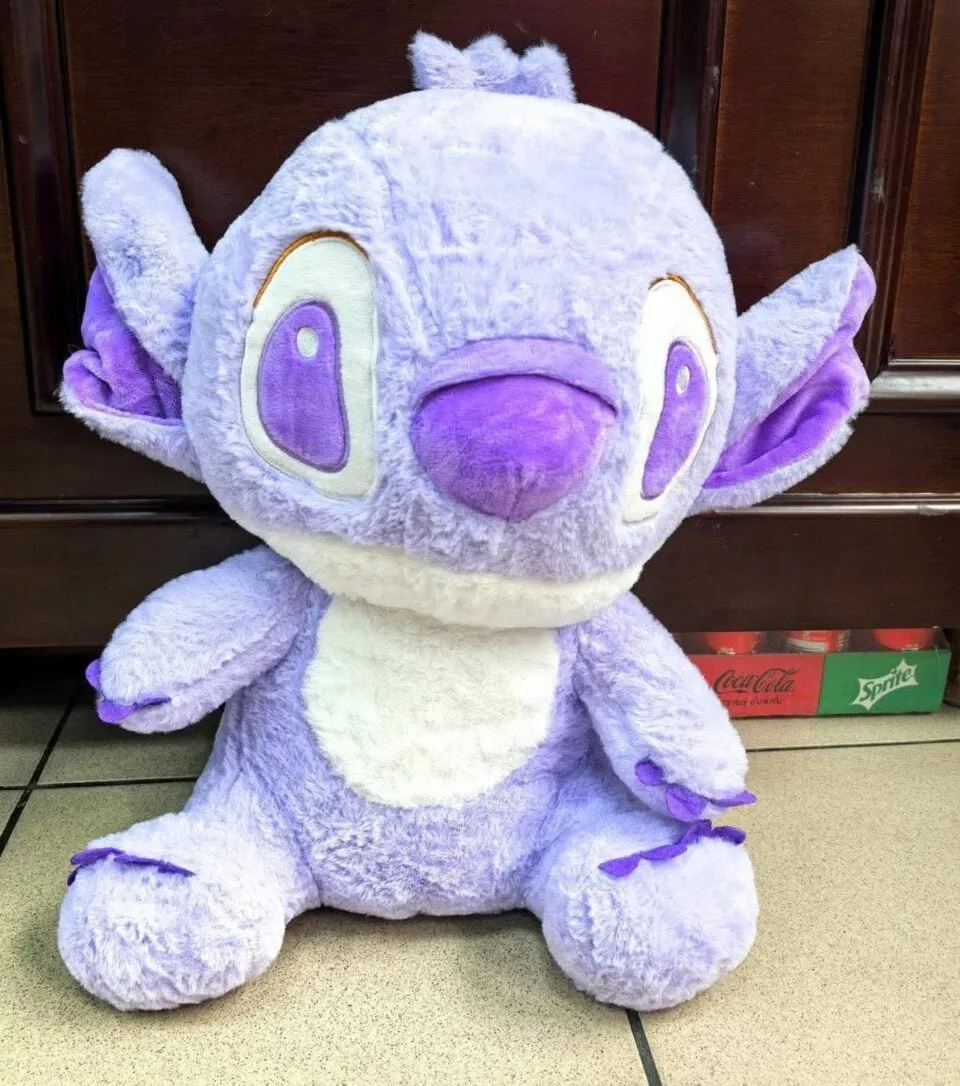 Maskotka Pluszowa Stitch 45cm Fioletowa Miękki Plusz