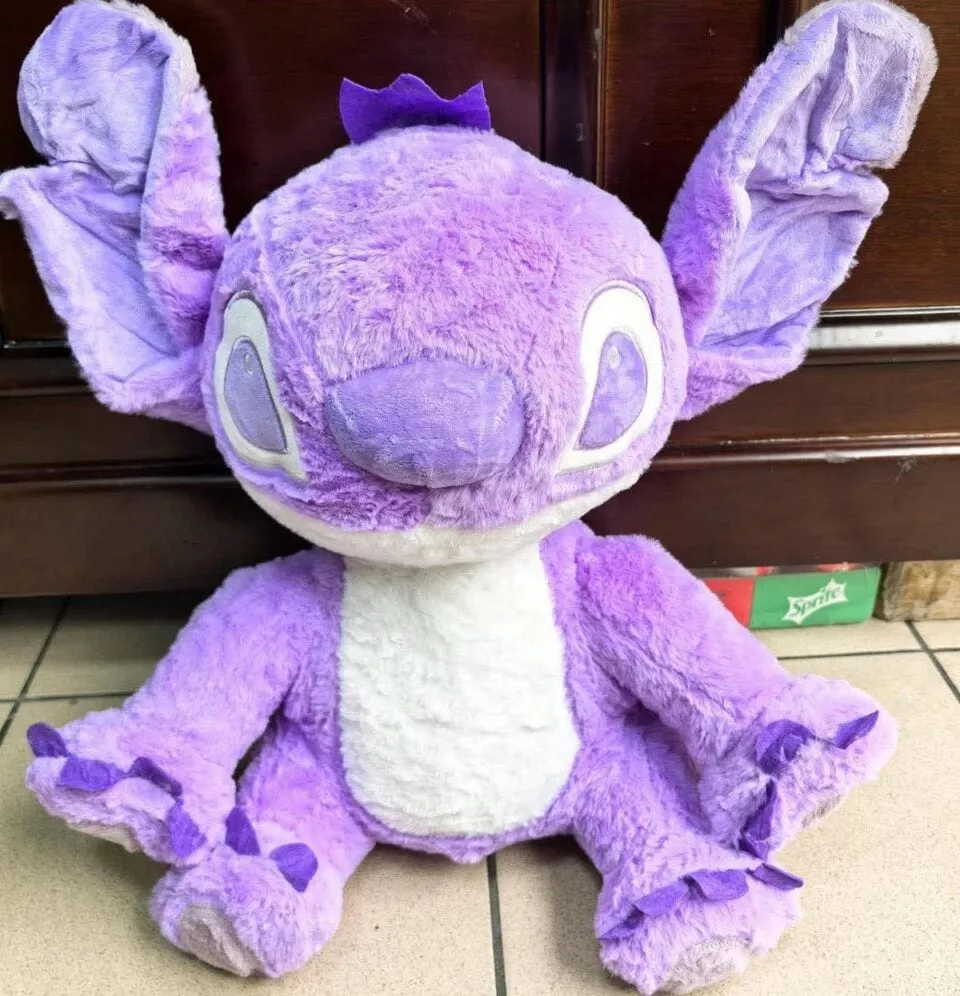 Maskotka Pluszowa Stitch 45cm Fioletowa Miękki Plusz