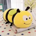 Maskotka Pluszowa Pszczoła Wałek 45cm Żółto-Czarna