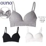 Biustonosze damskie Ouno prążkowane bezfiszbinowe S-M L-XL 24szt