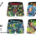 Bokserki chłopięce MULU mix wzorów bawełniane
