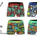 Bokserki chłopięce MULU MONSTER bawełna modal mix 24szt