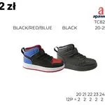 Buty sportowe dziecięce Apawwa TC826, rozmiary 20-25, rzep