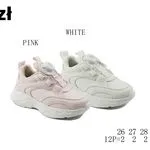 Buty Sportowe Dziecięce Apawwa N633 Rozmiary 26-31 Zapięcie BOA Róż/Popiel