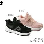 Sportowe Dziecięce Buty Apawwa G663 Rozmiary 26-31 Czarny/Różowy na Rzepy