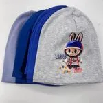 Czapki dziecięce beanie Labubu Team, mix kolorów