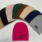 Czapki damskie i dziecięce beanie M+M mix kolorów, 10 szt.