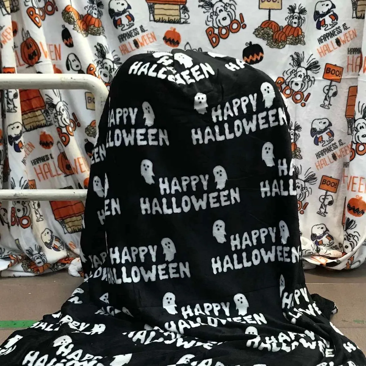 Koce Halloween 160x200 cm Happy Halloween