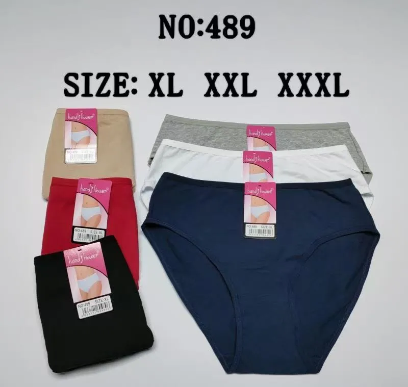 Majtki damskie bawełniane XL XXXL XXXXL 6 kolorów