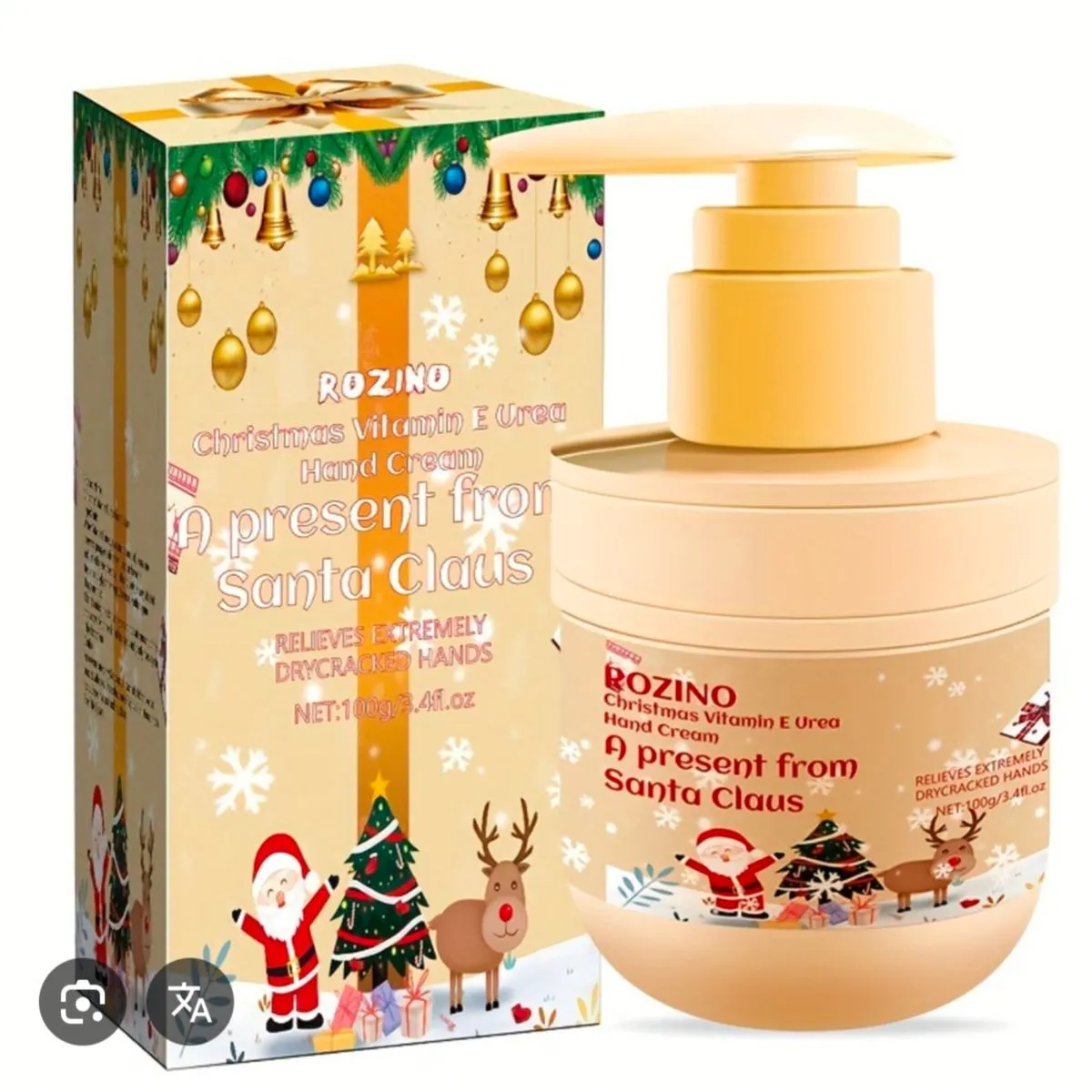 Krem do rąk ROZINO Christmas Present from Santa Claus 100ml